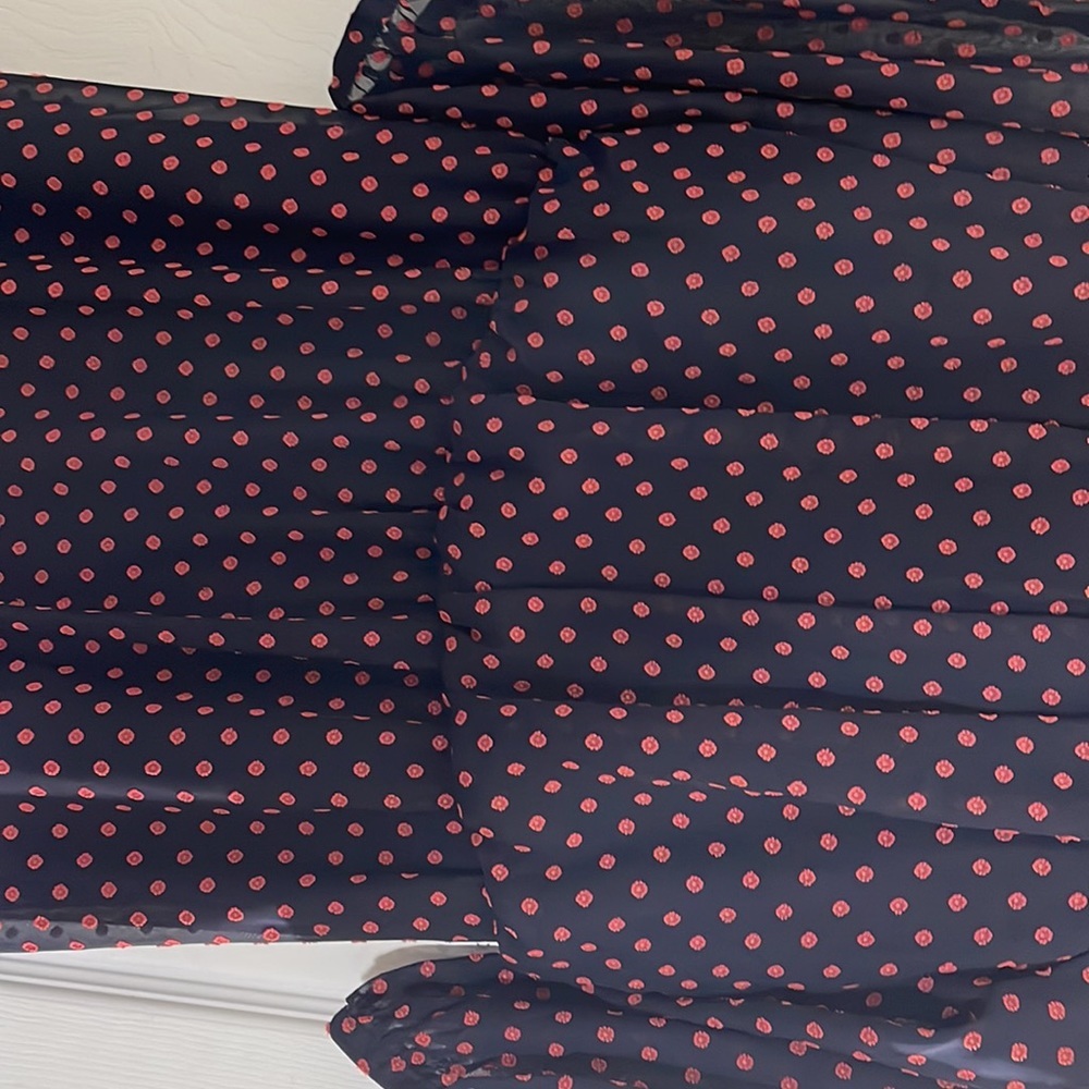 Chaps Women's Black and flower print dress, size 6 - Picture 3 of 12